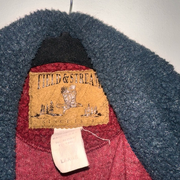 VINTAGE Field and Stream Fleece Vest - Picture 2 of 3
